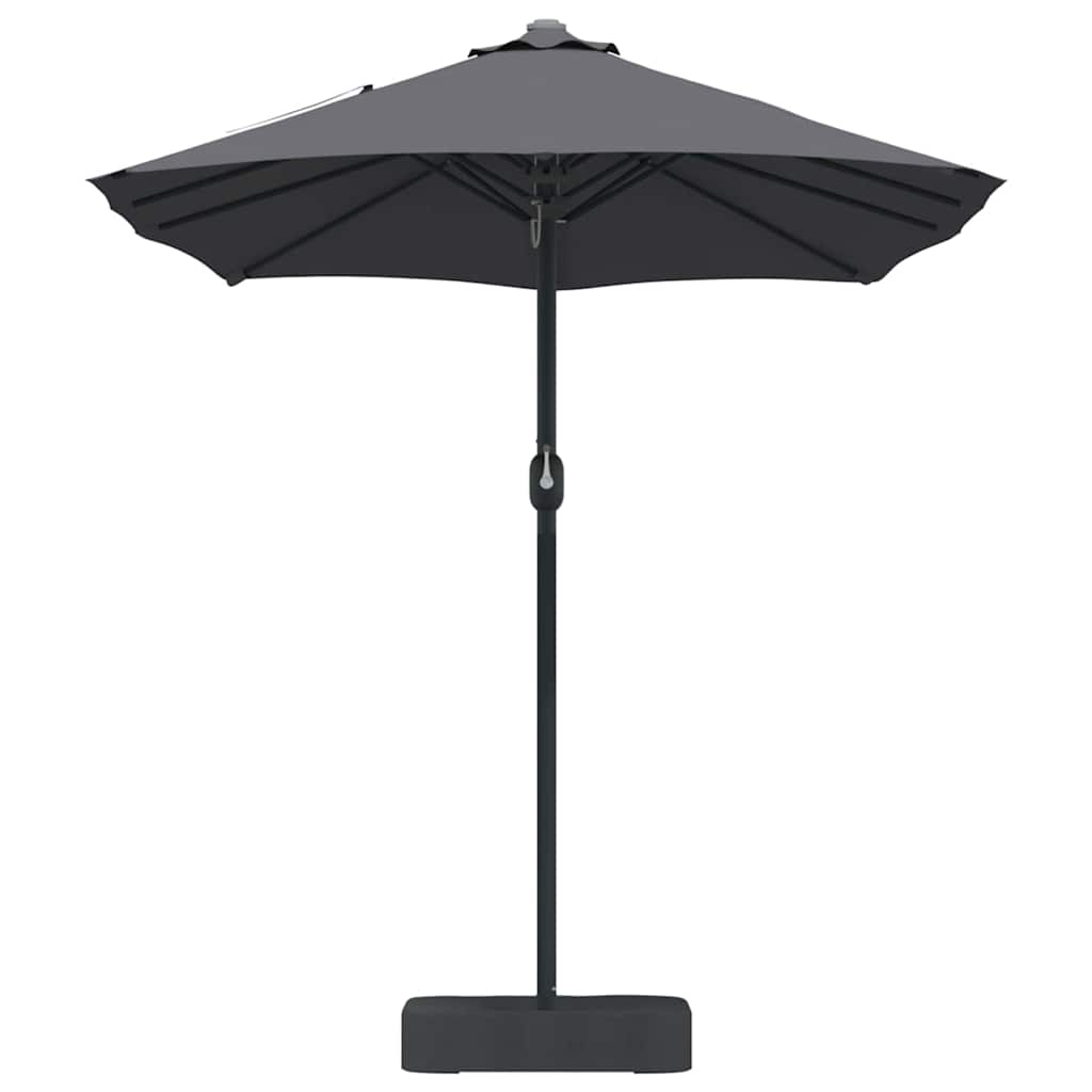 Garten-Sonnenschirm Anthrazit 385 x 209 x 244 cm