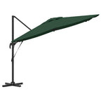 Roma Parasol Grün 286 x 284 x 265 cm Aluminium und Polyester