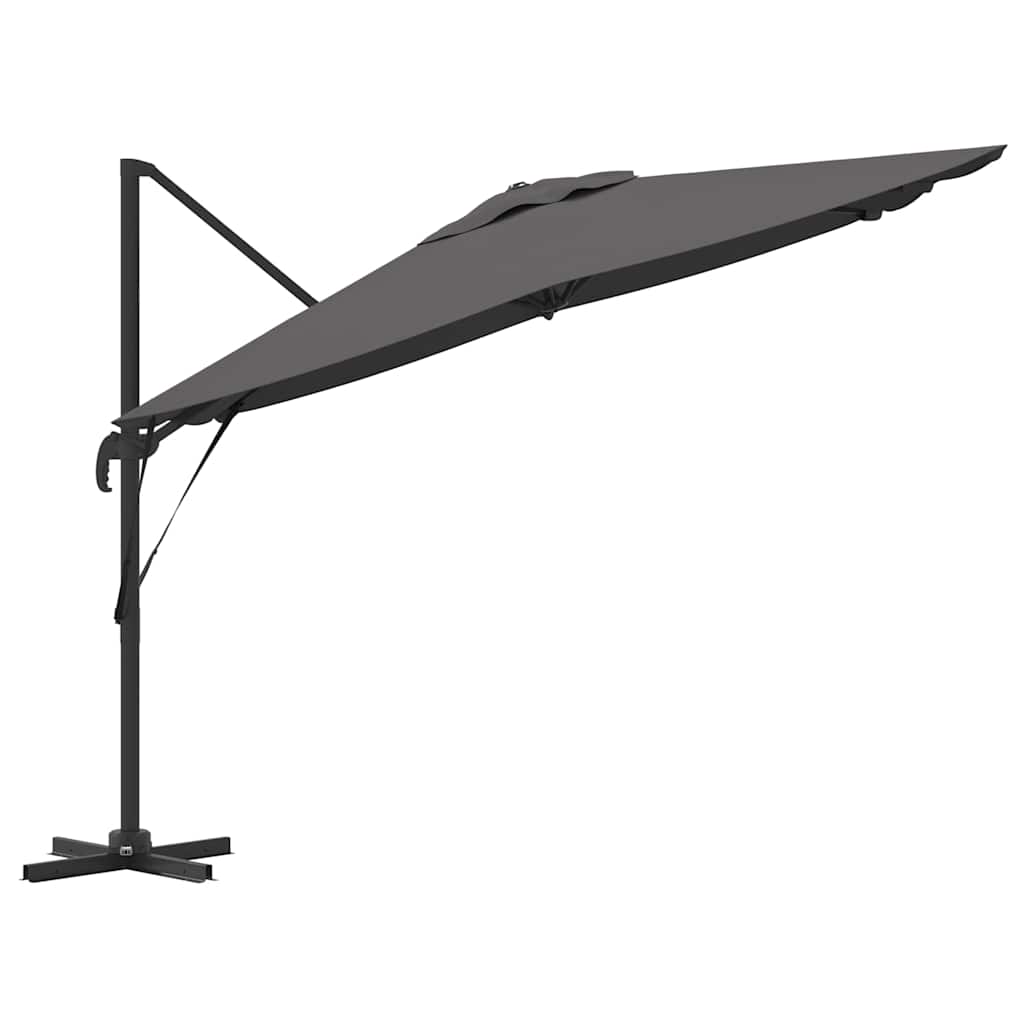 Roma Parasol Anthrazit 286 x 284 x 265 cm