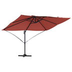 Sonnenschirm Terrakotta 351 x 250 x 260 cm