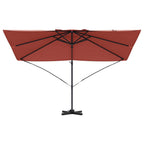 Sonnenschirm Terrakotta 351 x 250 x 260 cm