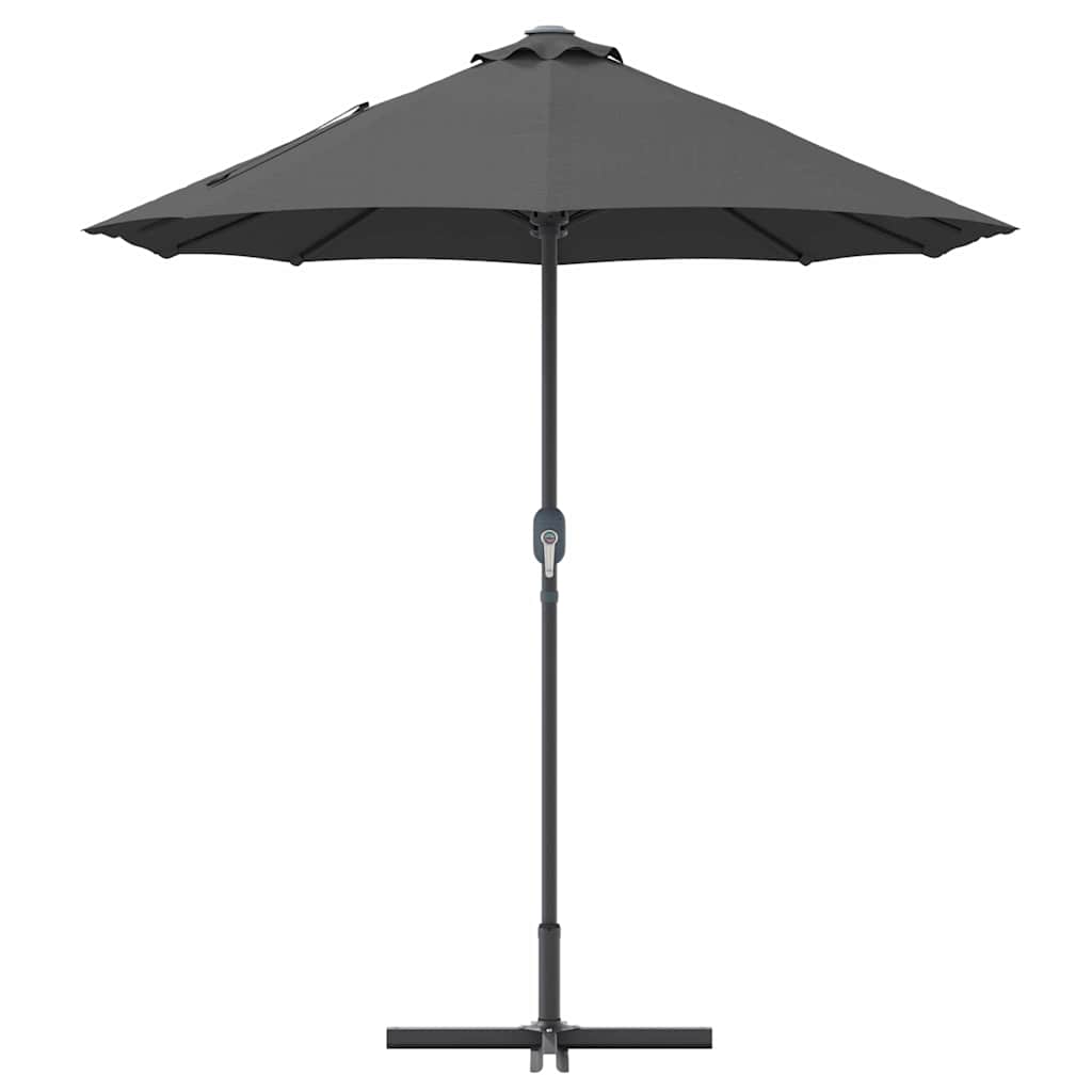 Garten-Sonnenschirm Anthrazit 370 x 197 x 239 cm