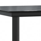 7-tlg. Garten-Essgruppe mit Kissen Braun Poly Rattan Glas