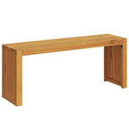 Bank Öl-Natur 110 x 30 x 45 cm Massivholz Teak