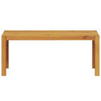 Bank Öl-Natur 110 x 30 x 45 cm Massivholz Teak