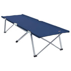 Klapp Schlafbett fürs Camping Blau 194 x 62,5 x 42,5 cm