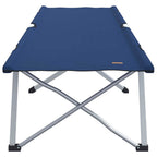 Klapp Schlafbett fürs Camping Blau 194 x 62,5 x 42,5 cm