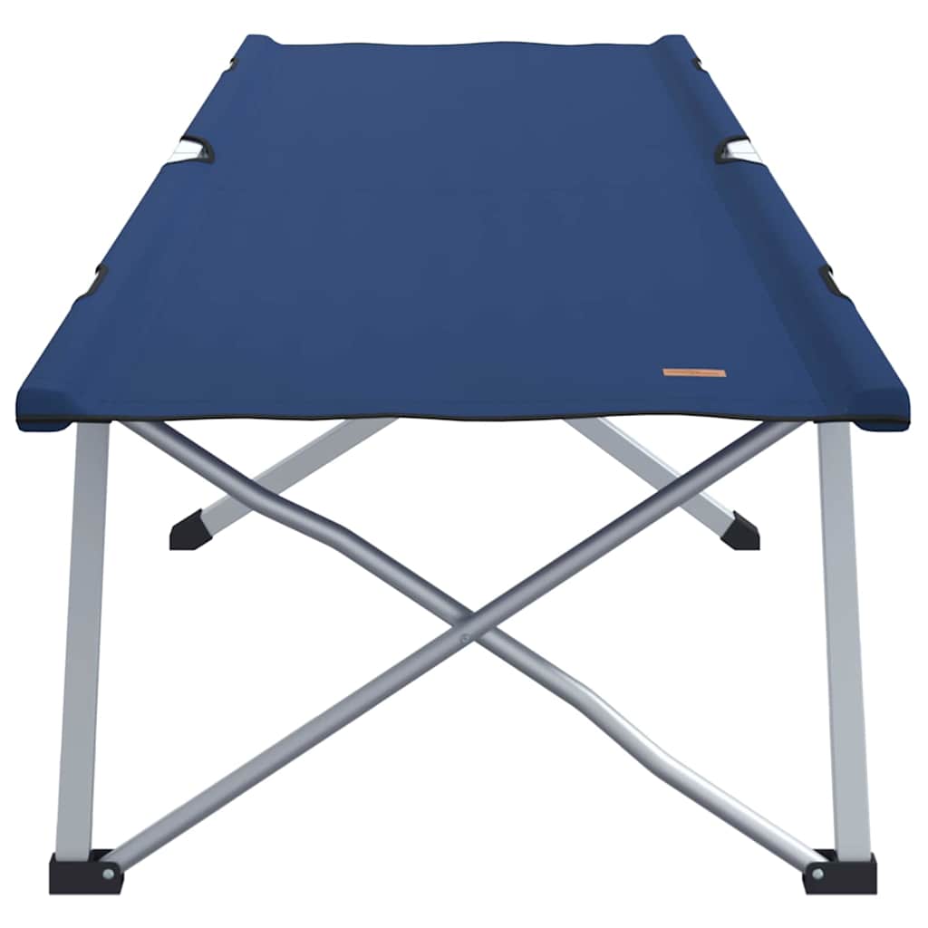 Klapp Schlafbett fürs Camping Blau 194 x 62,5 x 42,5 cm