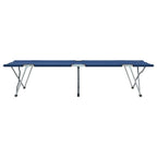 Klapp Schlafbett fürs Camping Blau 194 x 62,5 x 42,5 cm