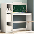 Schreibtisch mit offener Ablage und Kreidetafel mit Regal ROROS