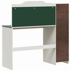 Schreibtisch mit offener Ablage und Kreidetafel mit Regal ROROS