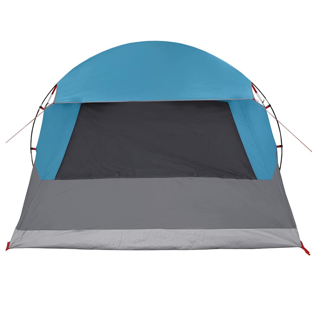 Dome Zelt für 4 Personen mit Dach Blau 455 x 252 x 178 cm