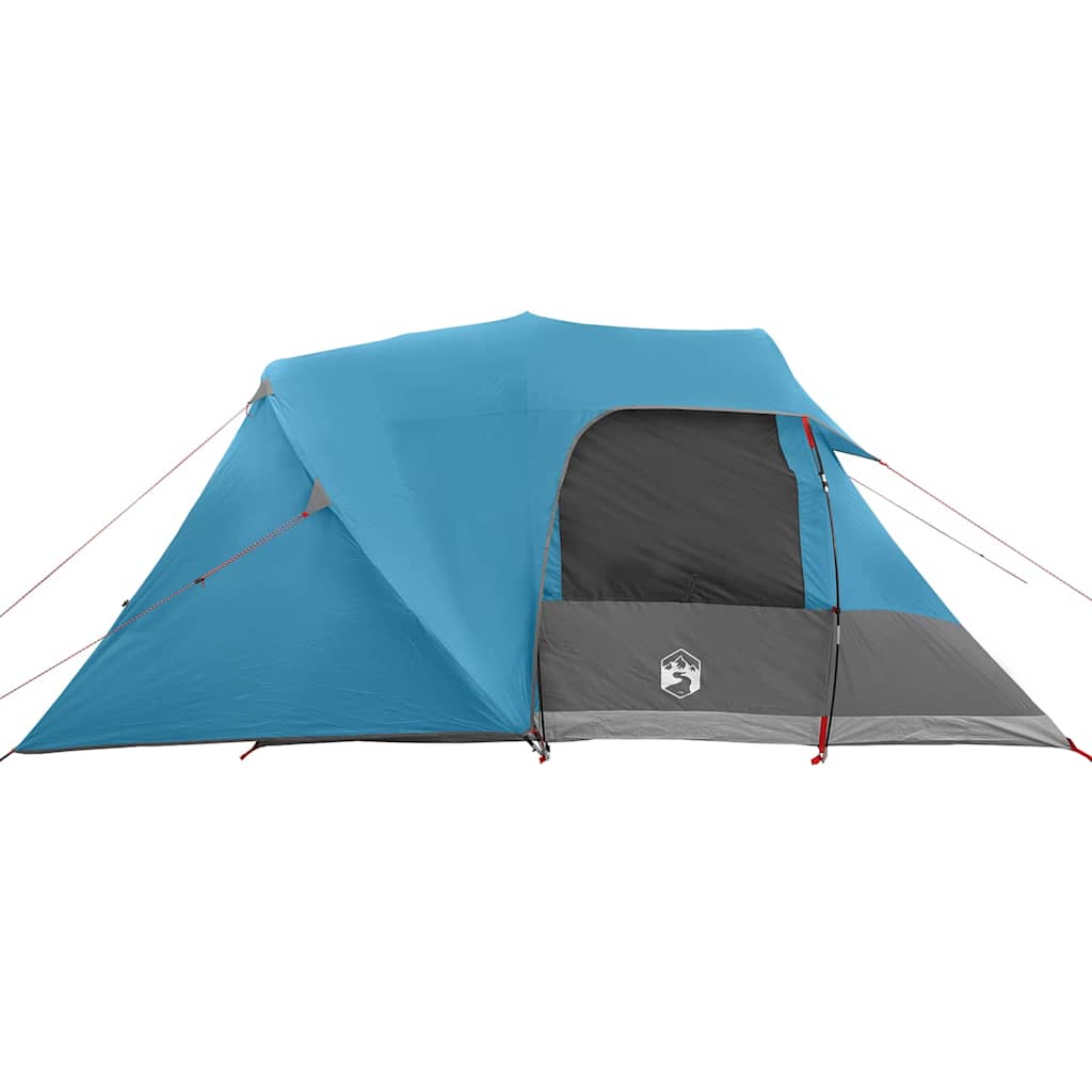 Dome Zelt für 4 Personen mit Dach Blau 455 x 252 x 178 cm