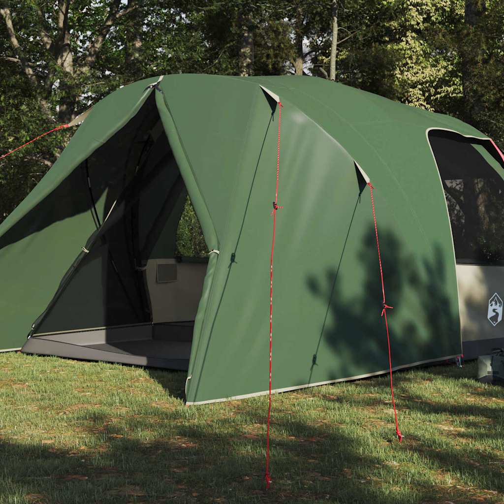 Dome Zelt für 6 Personen mit Dach Grün 500 x 314 x 206 cm