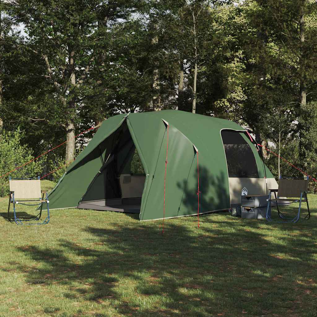Dome Zelt für 6 Personen mit Dach Grün 500 x 314 x 206 cm