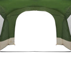 Caravan-Zelt für 5 Personen mit Dach Grün 410 x 275 x 245 cm