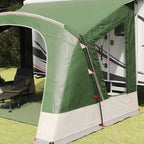 Caravan-Zelt für 5 Personen mit Dach Grün 410 x 275 x 245 cm
