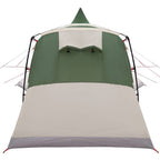 Teepee Zelt für 8 Personen mit Dach Grün 720 x 465 x 295 cm