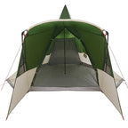 Teepee Zelt für 8 Personen mit Dach Grün 720 x 465 x 295 cm