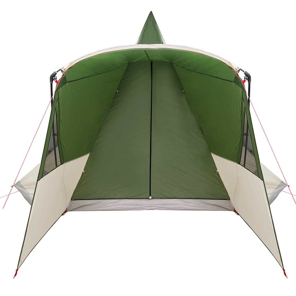 Teepee Zelt für 8 Personen mit Dach Grün 720 x 465 x 295 cm