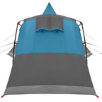 Teepee Zelt für 8 Personen mit Dach Blau 720 x 465 x 295 cm