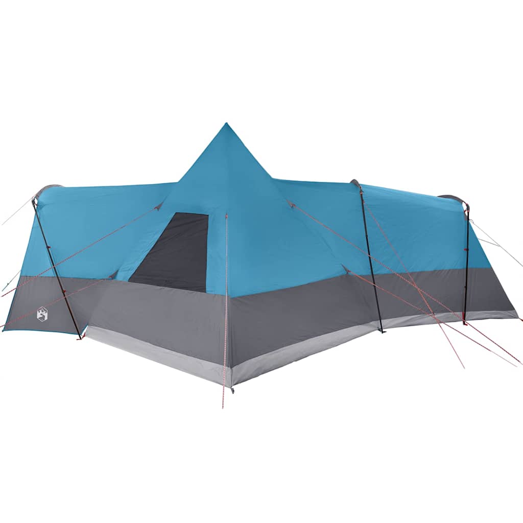 Teepee Zelt für 8 Personen mit Dach Blau 720 x 465 x 295 cm