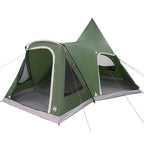 Teepee Zelt für 5 Personen mit Dach Grün 545 x 450 x 295 cm