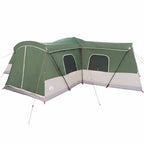 Zelt für 16 Personen mit Dach Grün 680 x 510 x 210 cm