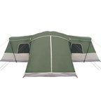 Zelt für 16 Personen mit Dach Grün 680 x 510 x 210 cm