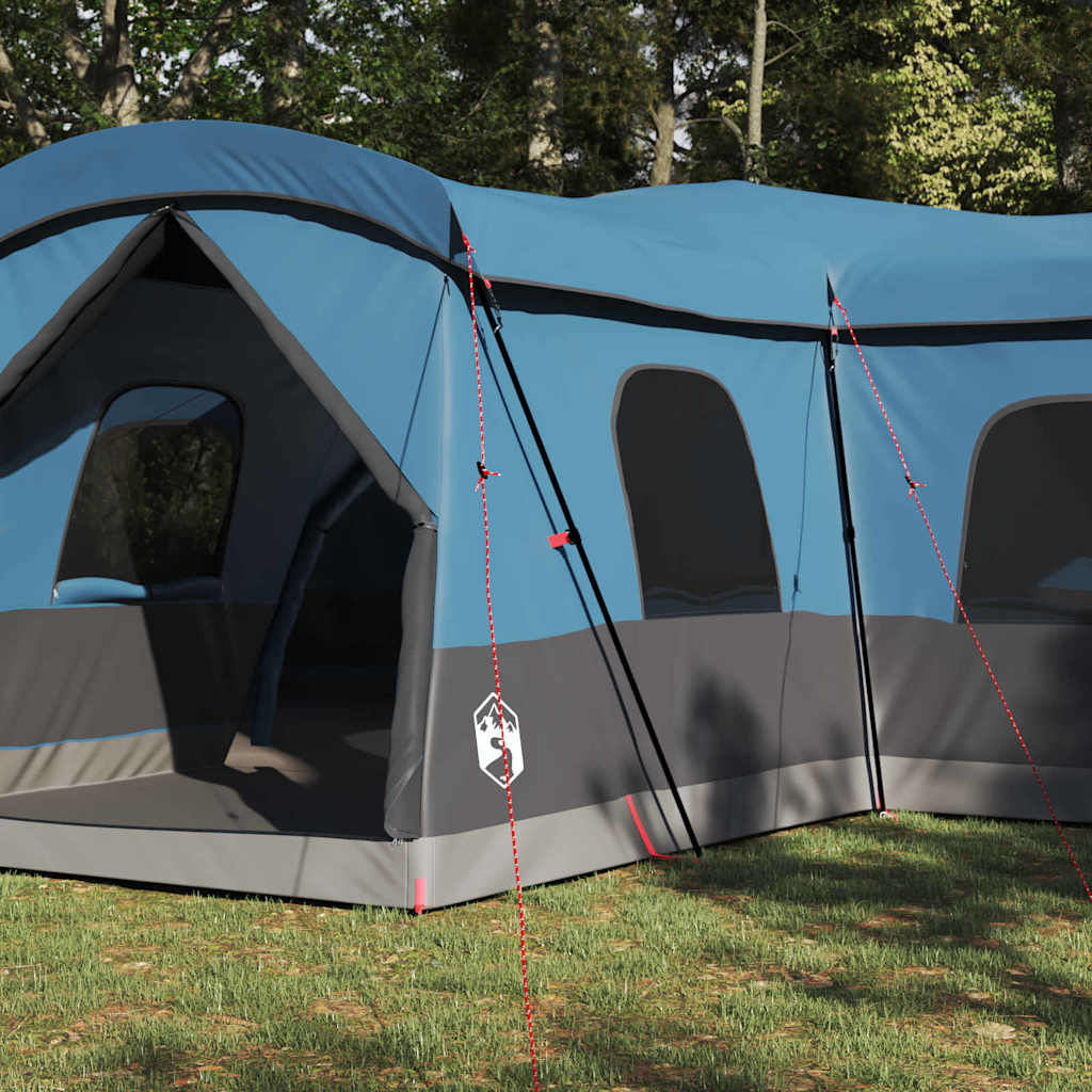 Zelt für 16 Personen mit Dach Blau 680 x 510 x 210 cm