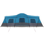 Zelt für 16 Personen mit Dach Blau 680 x 510 x 210 cm