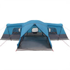 Zelt für 16 Personen mit Dach Blau 680 x 510 x 210 cm