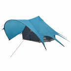 Teepee Zelt für 3 Personen Blau und Grau 312 x 312 x 197 cm