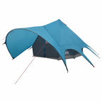 Teepee Zelt für 5 Personen Blau und Grau 415 x 415 x 247 cm