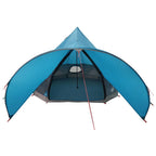Teepee Zelt für 5 Personen Blau und Grau 415 x 415 x 247 cm