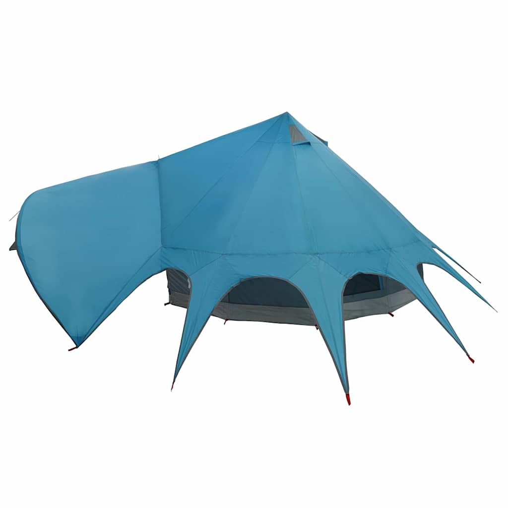 Teepee Zelt für 5 Personen Blau und Grau 415 x 415 x 247 cm