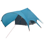 Teepee Zelt für 7 Personen Blau und Grau 600 x 600 x 347 cm