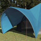 Teepee Zelt für 9 Personen Blau und Grau 502 x 502 x 297 cm