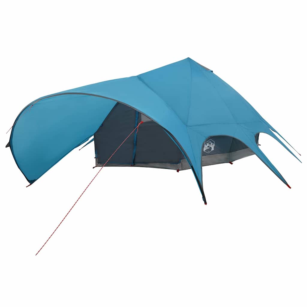 Teepee Zelt für 9 Personen Blau und Grau 502 x 502 x 297 cm