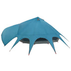 Teepee Zelt für 9 Personen Blau und Grau 502 x 502 x 297 cm