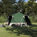 Dome Zelt für 4 Personen mit Dach Grün 505 x 450 x 248 cm