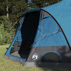Dome Zelt für 4 Personen mit Dach Blau 505 x 450 x 248 cm