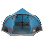 Dome Zelt für 4 Personen mit Dach Blau 505 x 450 x 248 cm