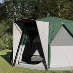 Zelt für 6 Personen mit Dach Grün 425 x 396 x 222 cm