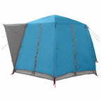 Zelt für 6 Personen mit Dach Blau 425 x 396 x 222 cm