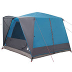 Kabinenzelt für 7 Personen mit Dach Blau 400 x 350 x 212 cm