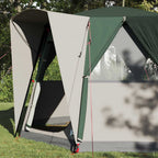 Cabin Zelt 3-Personen mit Dach Grün und Weiß 320 x 320 x 203 cm