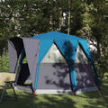 Cabin Zelt 3-Personen mit Dach Blau und Grau 320 x 320 x 203 cm
