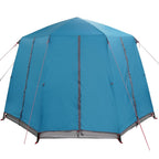Cabin Zelt 3-Personen mit Dach Blau und Grau 320 x 320 x 203 cm