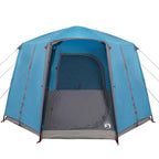 Cabin Zelt 3-Personen mit Dach Blau und Grau 320 x 320 x 203 cm